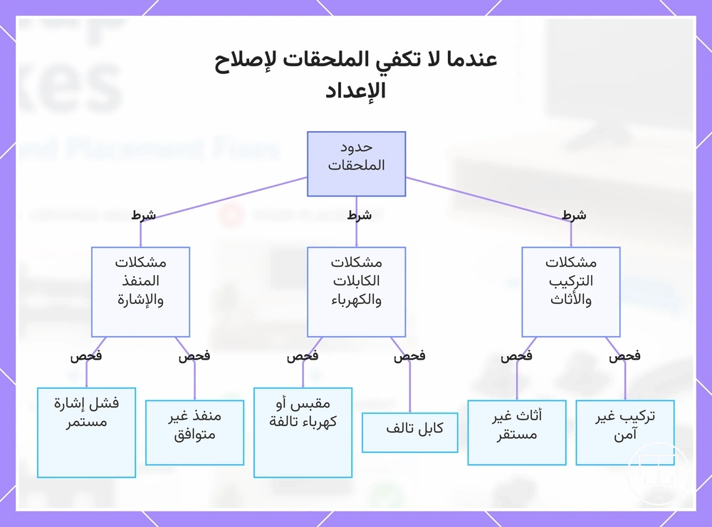 عندما لا تكفي الملحقات لإصلاح الإعداد