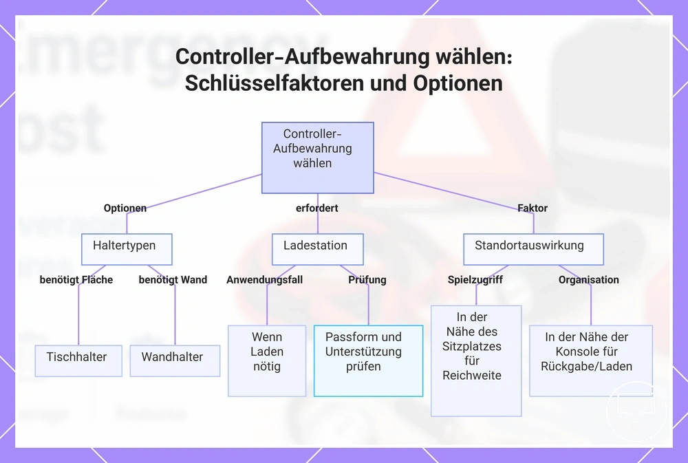 Controller-Aufbewahrung wählen: Schlüsselfaktoren und Optionen