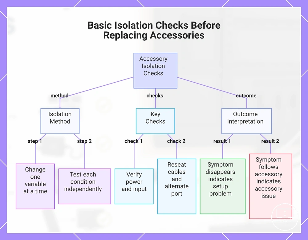 Basic Isolation Checks Before Replacing Accessories