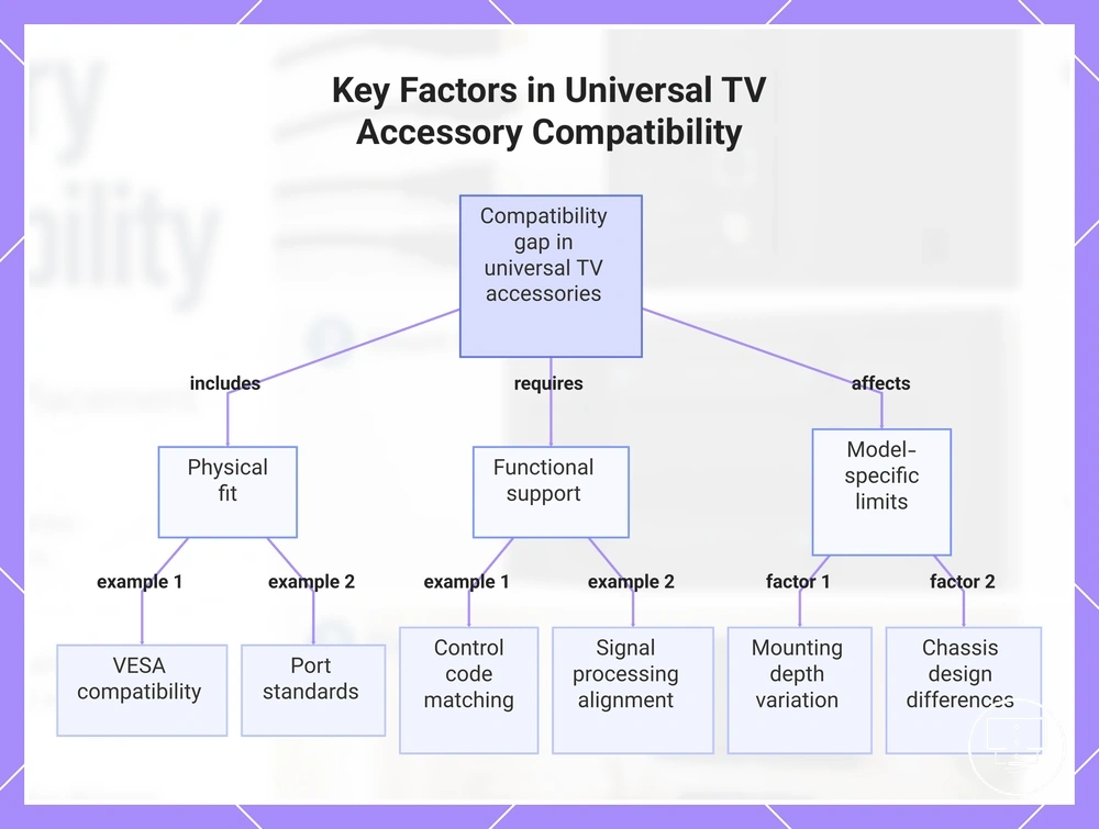 Key Factors in Universal TV Accessory Compatibility