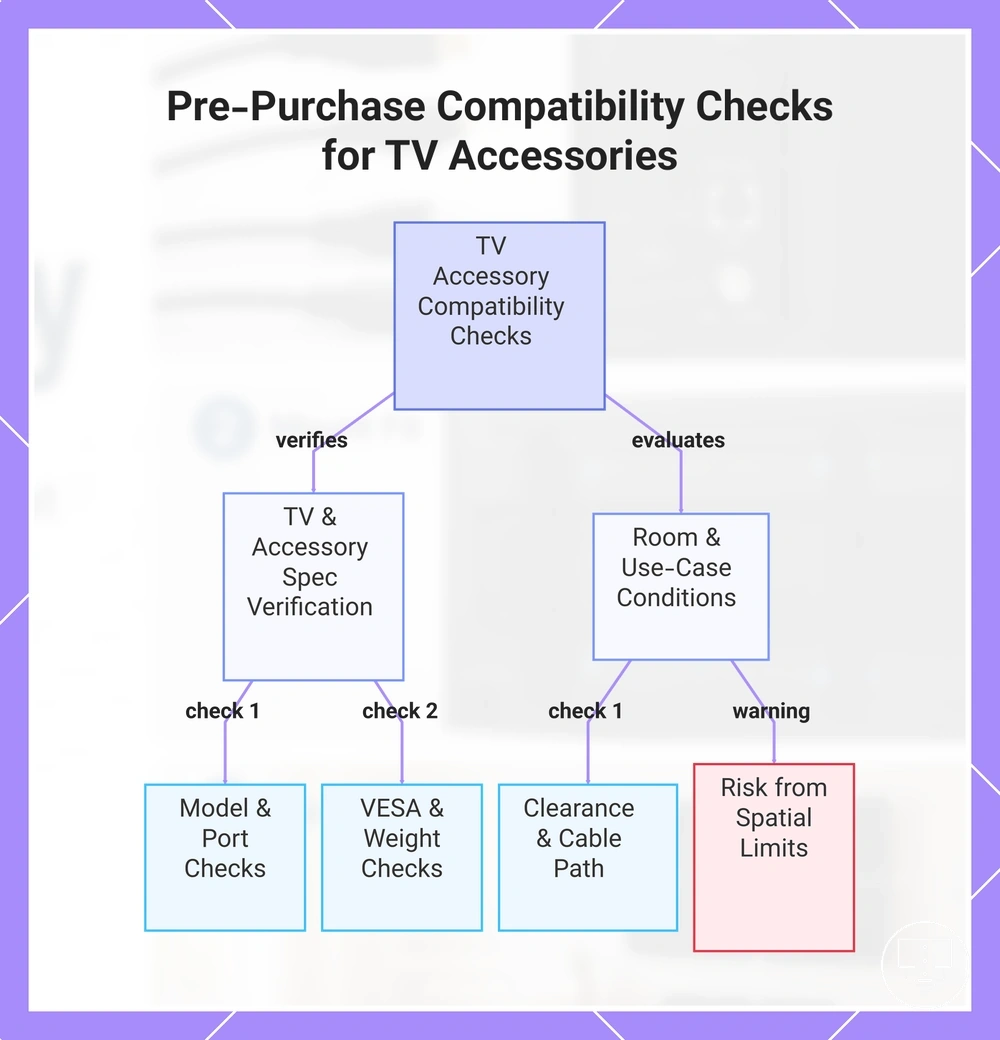 Pre-Purchase Compatibility Checks for TV Accessories