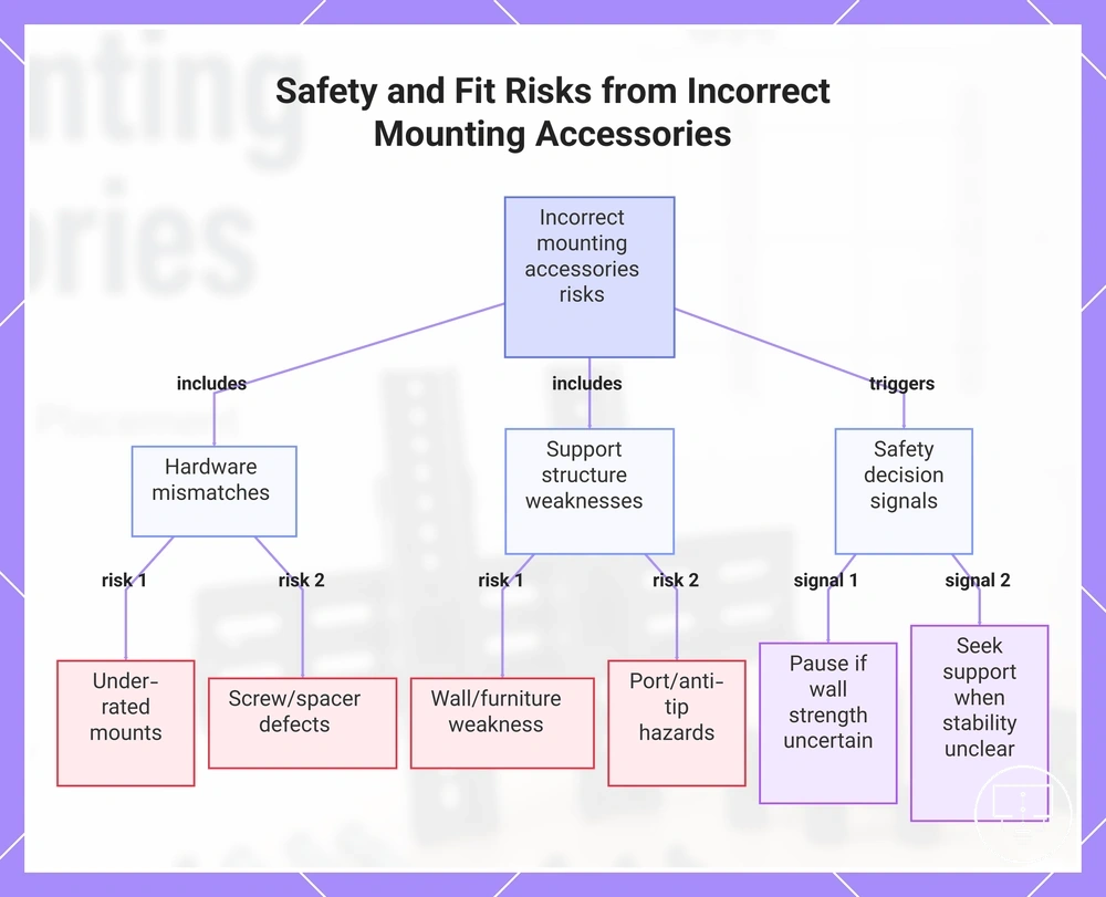 Safety and Fit Risks from Incorrect Mounting Accessories