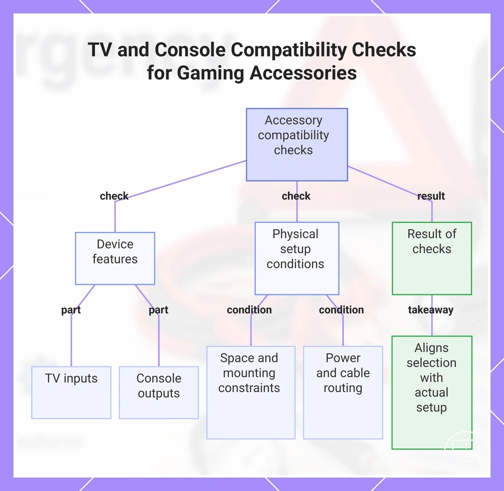 TV and Console Compatibility Checks for Gaming Accessories