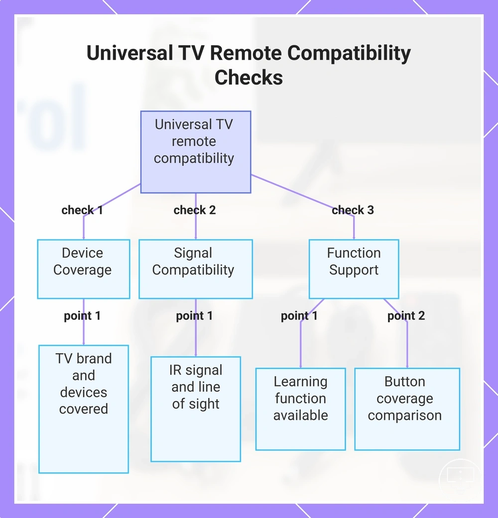 Universal TV Remote Compatibility Checks
