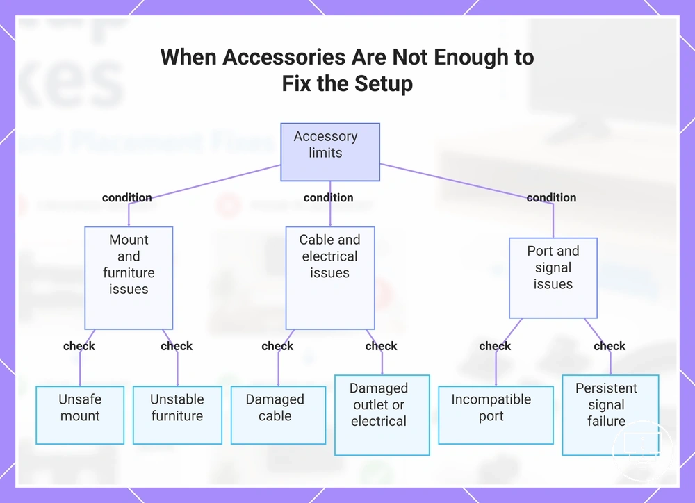 When Accessories Are Not Enough to Fix the Setup