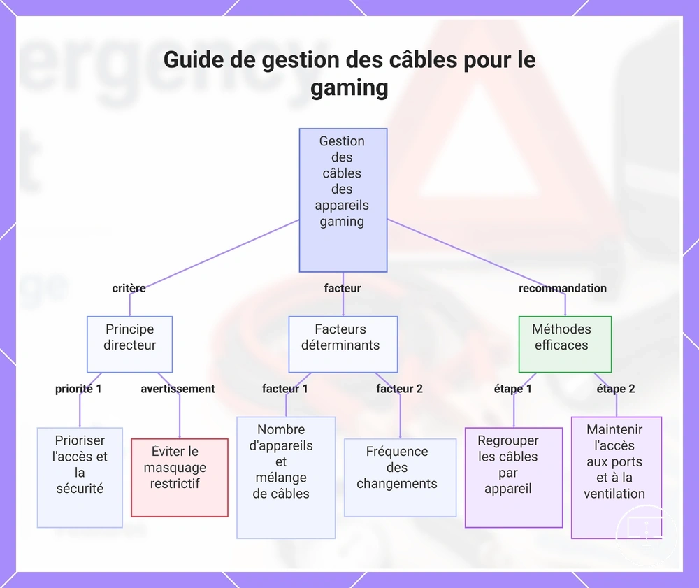 Guide de gestion des câbles pour le gaming