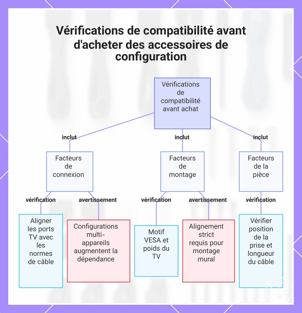 Vérifications de compatibilité avant d'acheter des accessoires de configuration