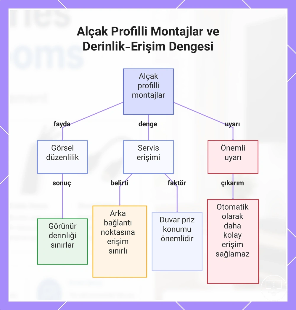 Alçak Profilli Montajlar ve Derinlik-Erişim Dengesi