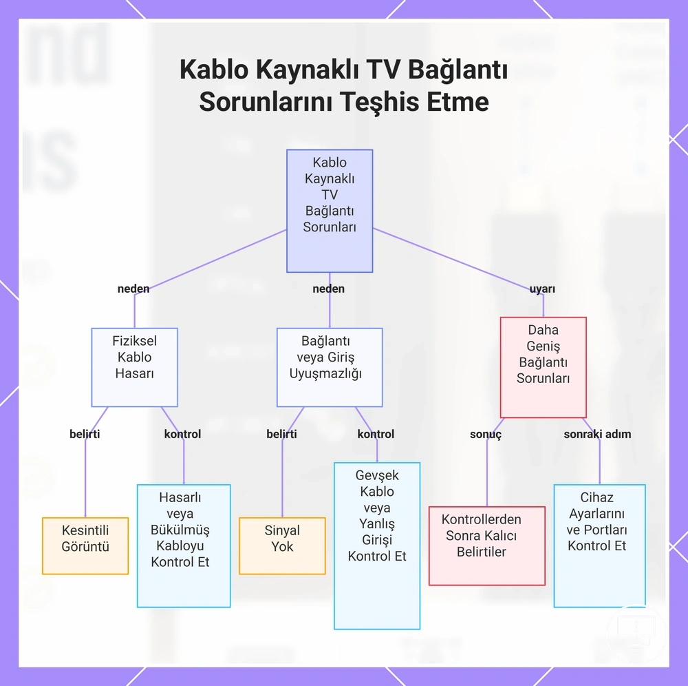 Kablo Kaynaklı TV Bağlantı Sorunlarını Teşhis Etme