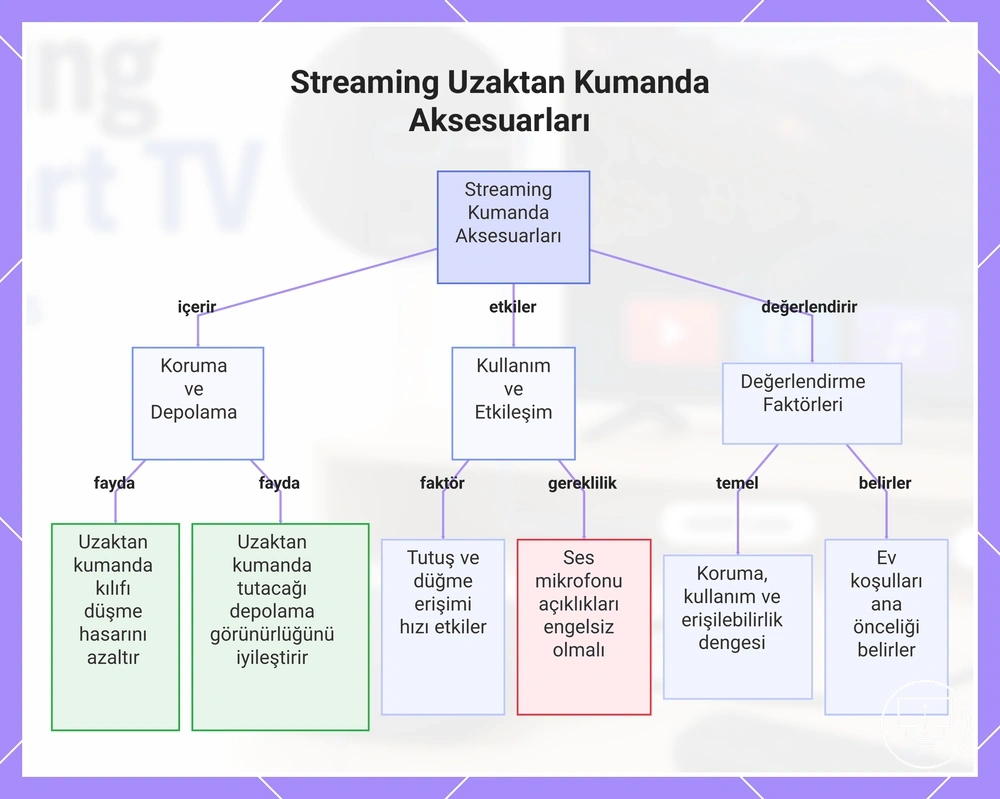 Streaming Uzaktan Kumanda Aksesuarları