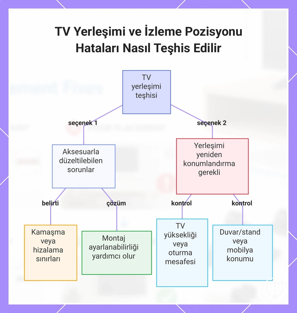 TV Yerleşimi ve İzleme Pozisyonu Hataları Nasıl Teşhis Edilir